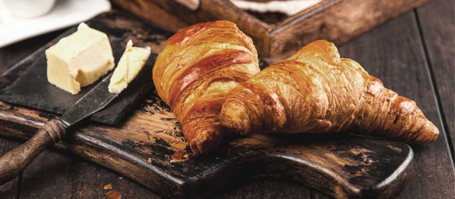 Croissants de mantequilla